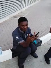 This is how we Enjoy our selves with Foreigners .