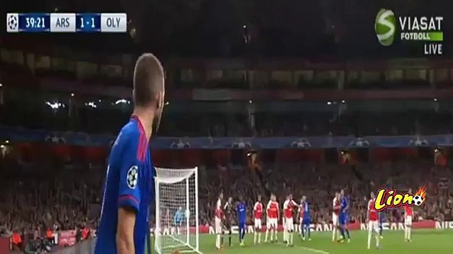 Arsenal vs Olympiakos 2-3 David Ospina Own Goal 2015