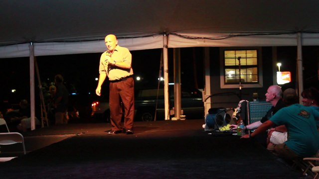 Danny McCorkle sings a song from GI Blues' Elvis Week 2015