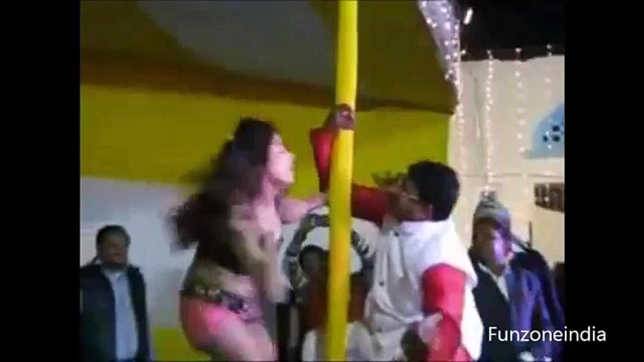 Bihar JDU candidate Abhay Kushwaha dancing with bar girl