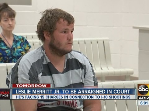 Leslie Merritt Jr. to be arraigned in court