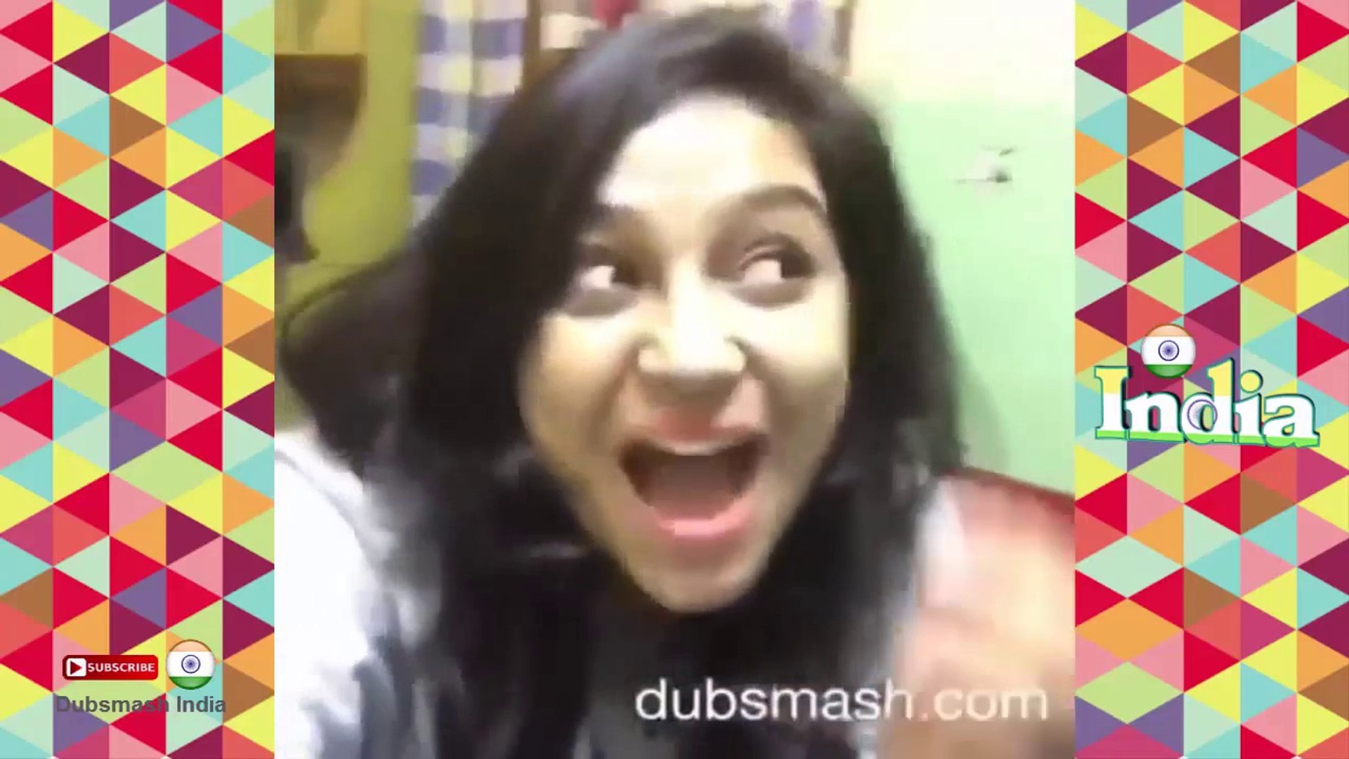 ⁣Indian cute Girls perform bollywood movies dialog Dubsmash Bollywood Videos Compilation