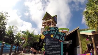Ihu's Breakaway Falls : Purple Slide : HD POV - Aquatica Water Park (Orlando, Florida)