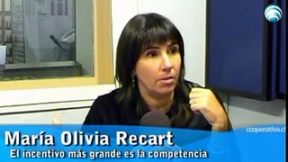 María Olivia Recart en Radio Cooperativa