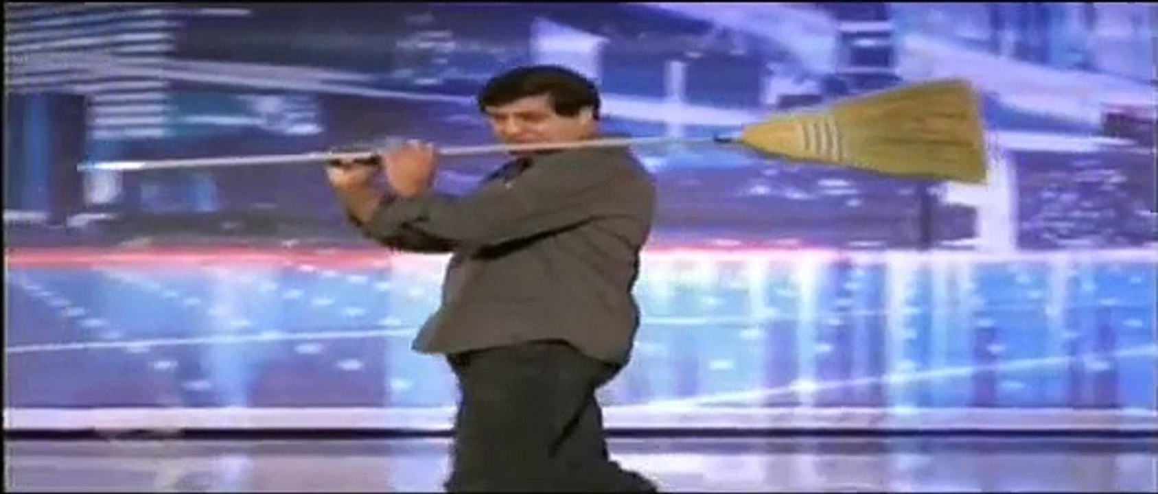 Mystery Man Surprises Judges