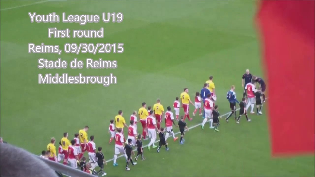 15 YOUTH LEAGUE REIMS MIDDLESBROUGH 5-3