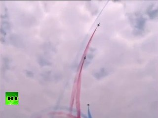 Crazy Russian Pilot Acrobats