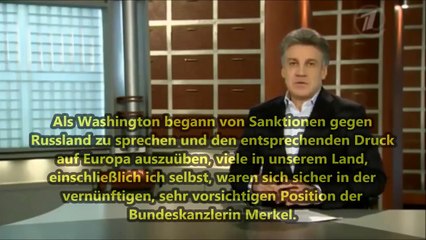 Russisches TV berichtet über die Kanzlerakte 2015