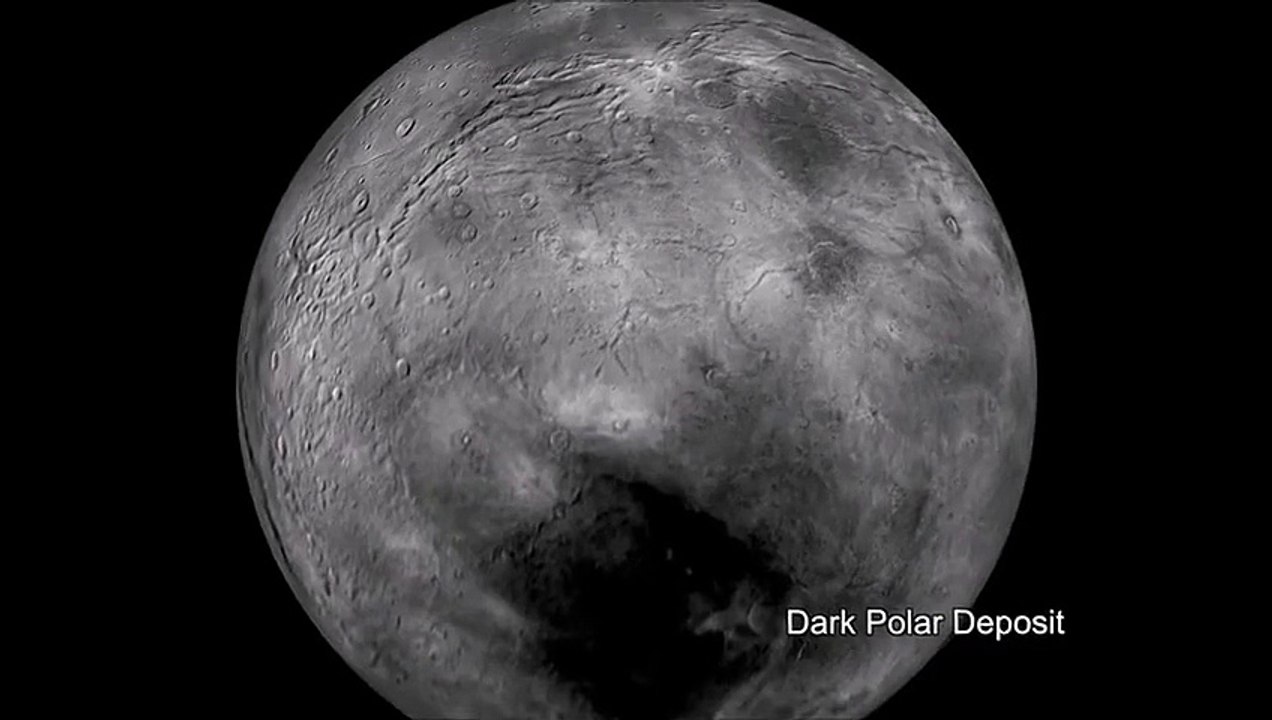 Images de la lune de Pluton, Charon, filmພ par la NASA