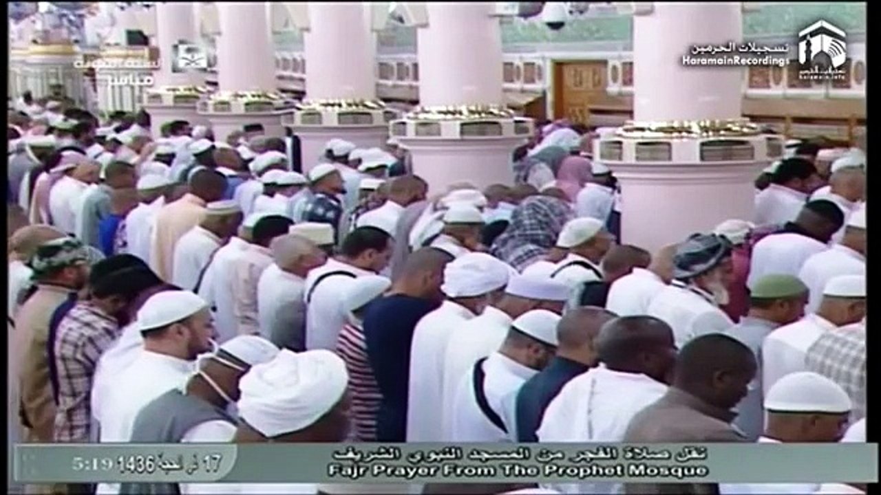 1st October 2015 Madeenah Fajr led by Sheikh Hudhaify