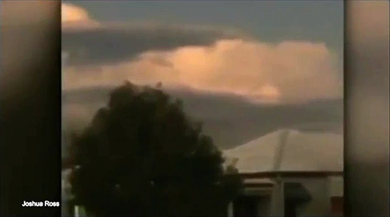 A UFO has been captured on camera over the Sunshine Coast