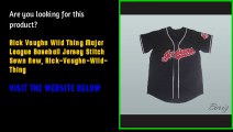 Rick Vaughn Wild Thing Major League Baseball Jersey Stitch Sewn New wild thing