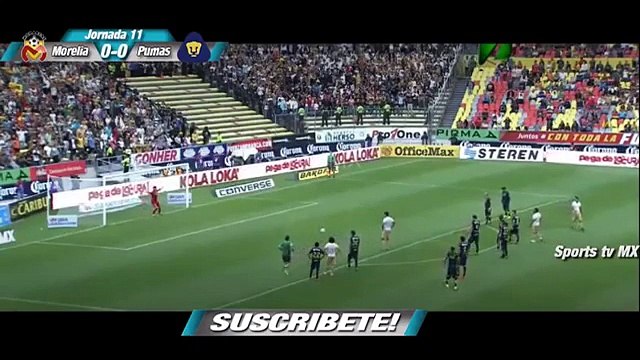 Monarcas vs U.N.A.M.- Pumas All Goals & Highlights 01.10.2015 (Primera Division)