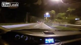Guy driving around SÃ£o Paulo thinks he's fast.
