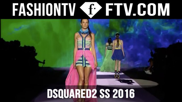 Milan Fashion Week! Dsquared2 Spring 2016! | FTV.com