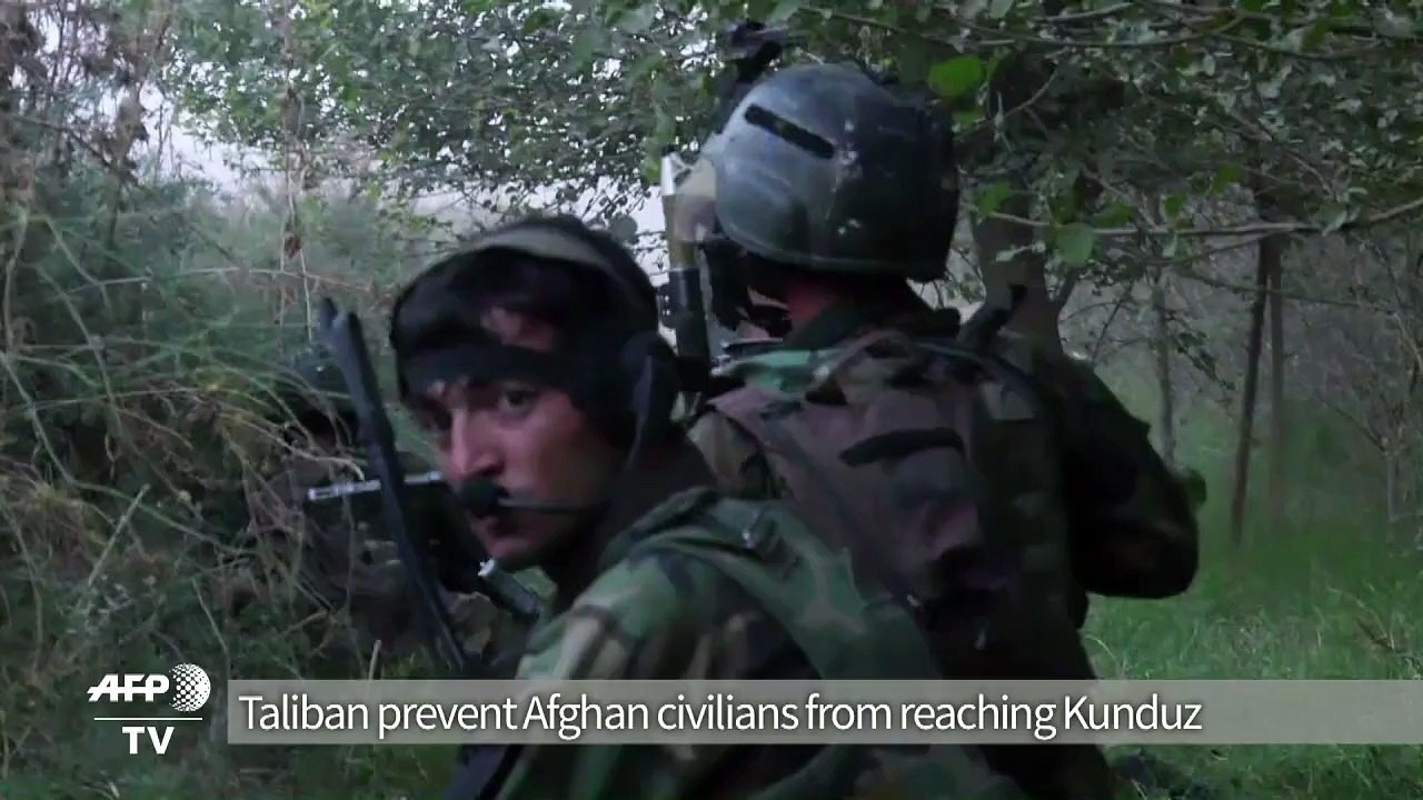 Witnesses say Taliban have blocked highway to Kunduz