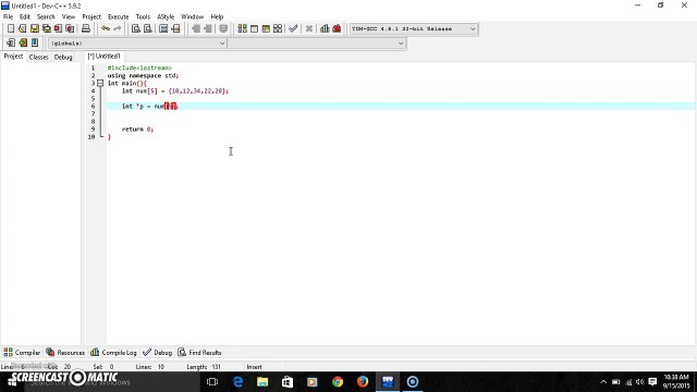 32.Pointers with array in C++ in urdu & hindi