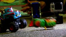 TOY CARS CRASHING Slow Motion Hot Wheels and MORE! FUN!