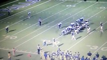 San Antonio high school football players target ref for bad call.