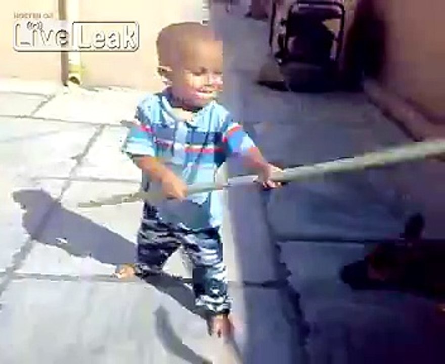 LiveLeak.com - Tough kid, irresponsible adult