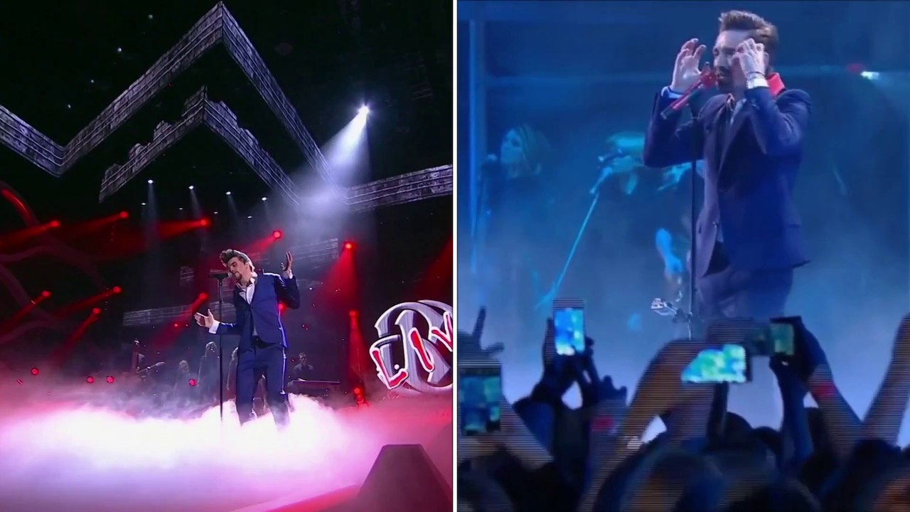 Александр Бон и Дима Билан - Ты должна рядом быть - 2 видео в одном (Точь-в-точь)