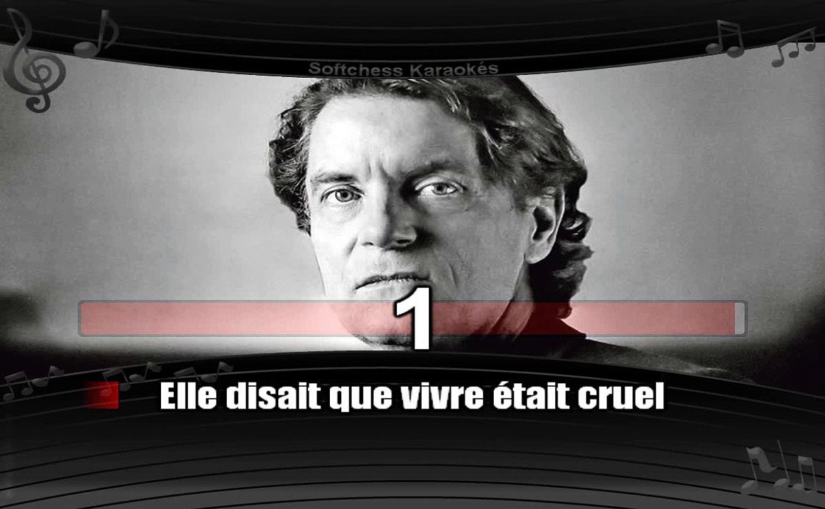 Karaoké Francis Cabrel - C'était l'hiver