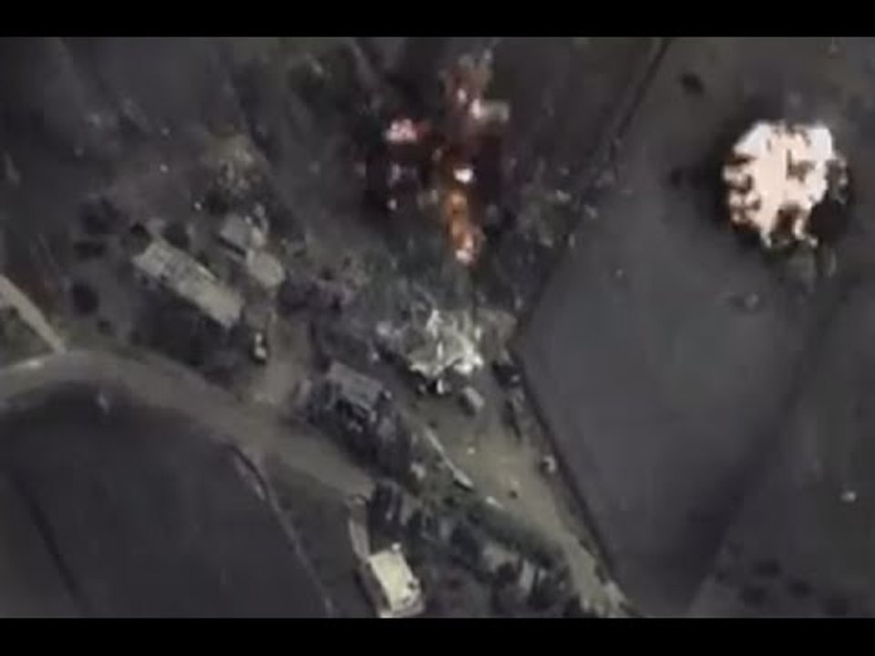 COMBAT CAM: First video of Russian airstrikes on ISIS in Syria