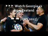 Georgia vs New Zealand Rugby World Cup