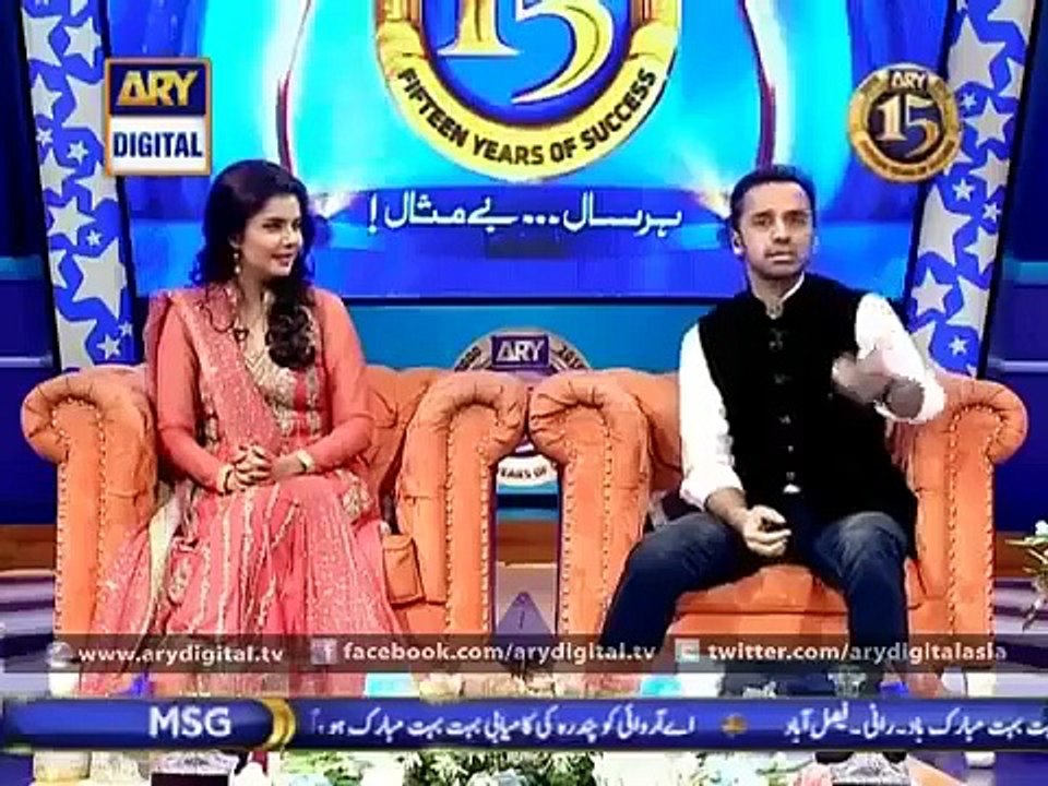 Funny Incident of Neelum Yousuf During Live ARY News -