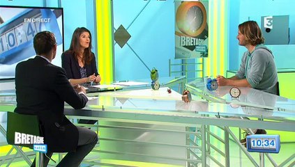 Gaël Gautier, de l'association Al Lark, invité de Bretagne Matin