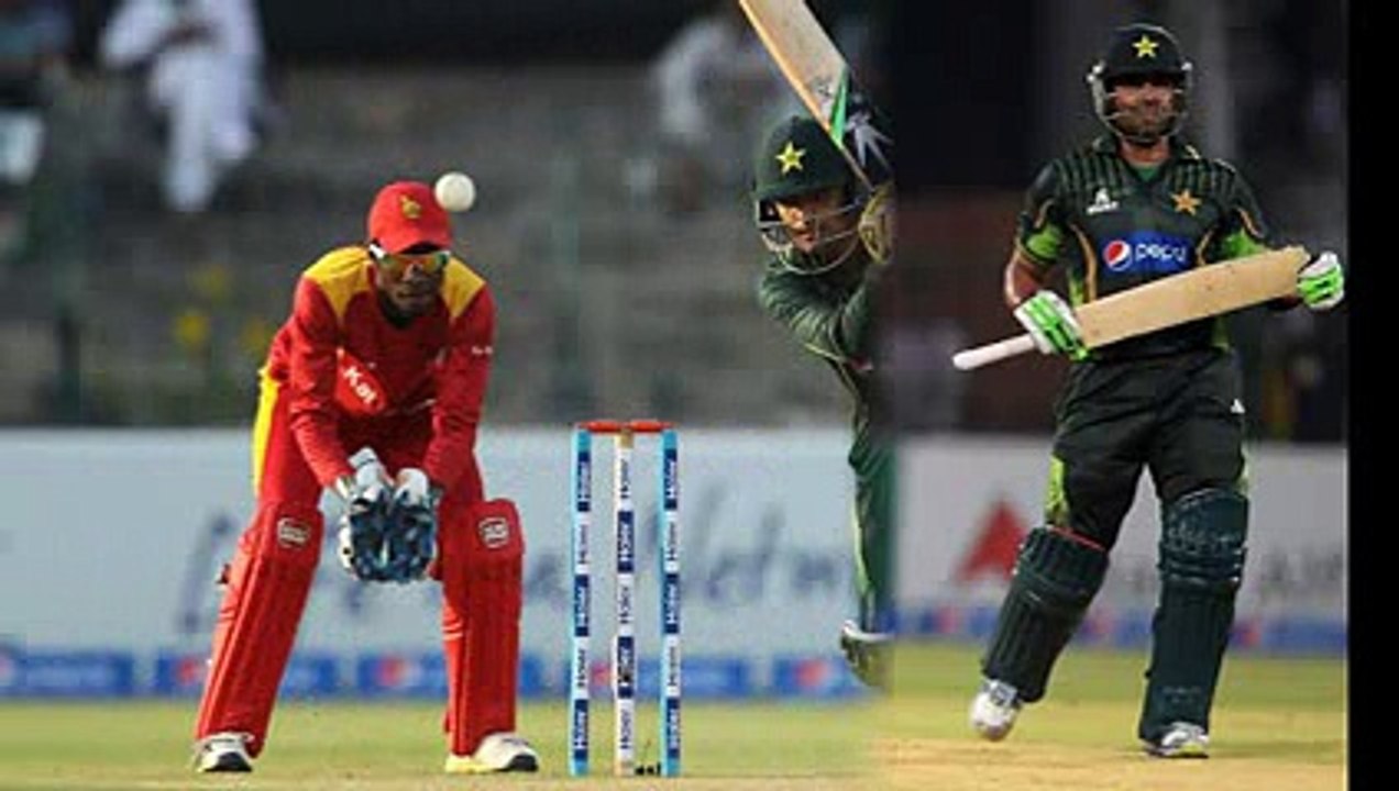 Pakistan vs Zimbabwe 1st ODI 01 OCT 2015 Match Highlights at Harare Cricket Stadium
