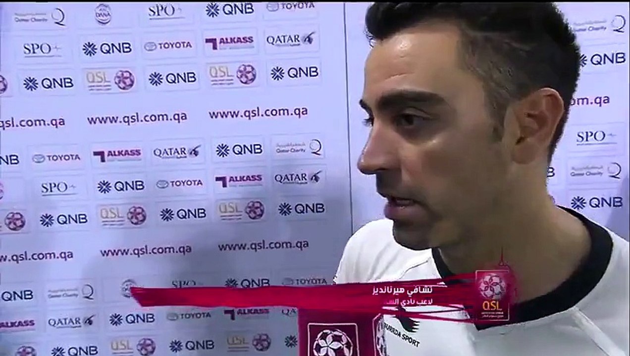 Xavi Interview After Alwakrah Game