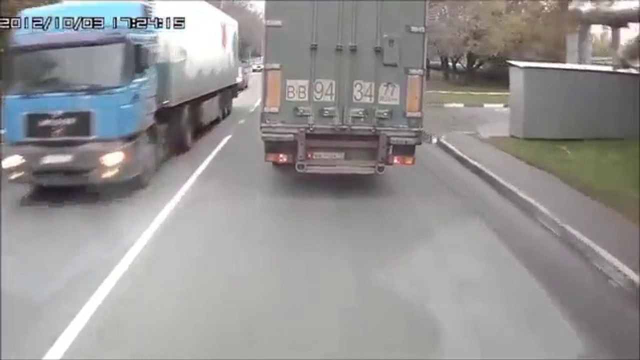 Dont Give the Finger to a Truck Driver