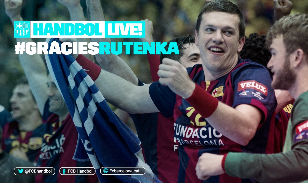 FCB Lassa (handbol): Gràcies Rutenka!