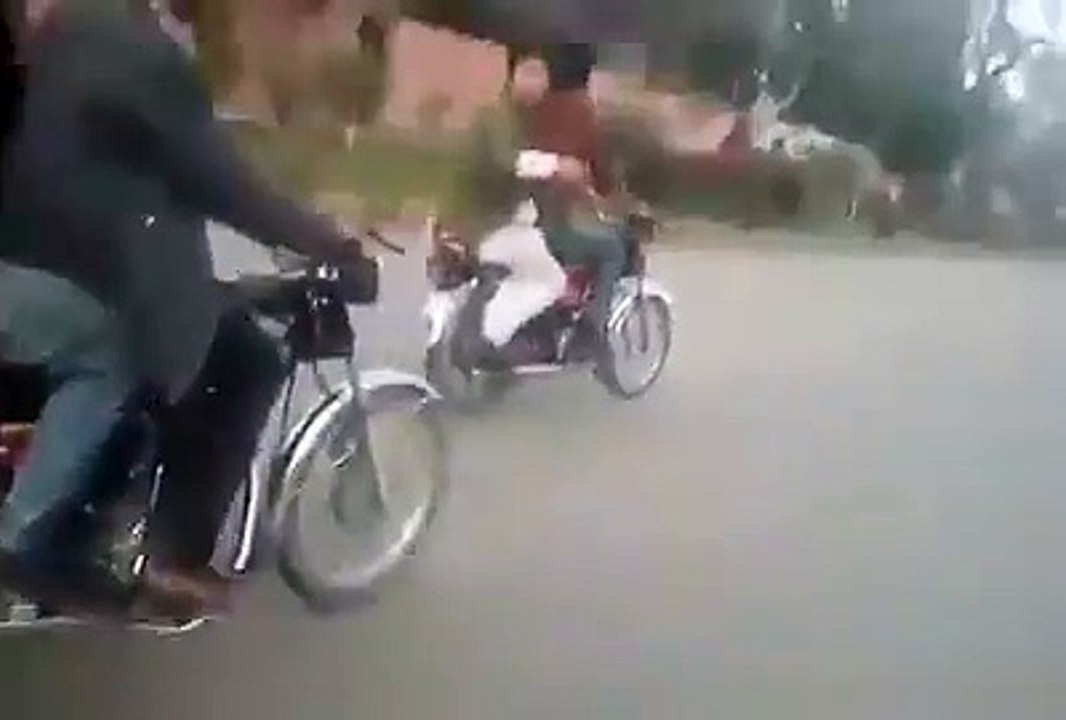 Pakistani Boy Doing Dangerous Stunts