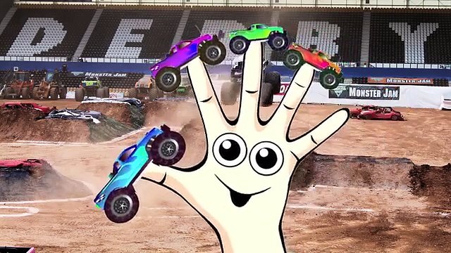 Monster Truck Collection Vol. 1 | Monster Trucks Learning Videos For Kids | Animated Surpr