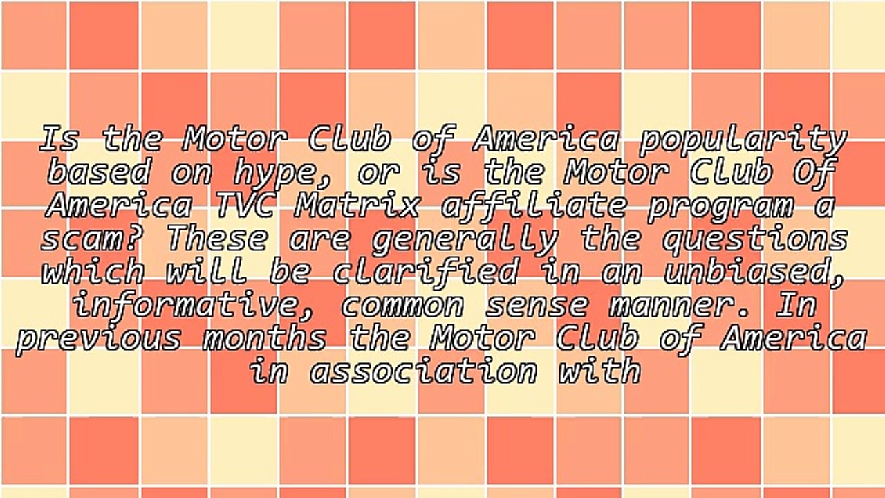 Is The Motor Club Of America Opportunity Truly A Scam