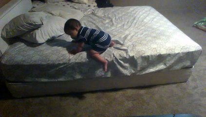 El plan genial del bebé de las almohadas es lo más en Internet