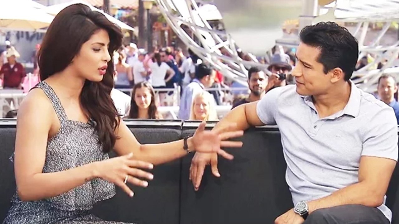 Priyanka Chopra Promotes Quantico On American Show EXTRA With Mario Lopez