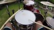Drum solo filmed as you were on the drums by Red Hot Chili Peppers Chad Smith Drummer