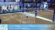 Combiné, premier tour / Krugovi, 1° Kolo, Sport Boules, Mondial Seniors, Rijeka 2015