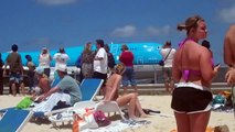 747 Jet Beach Take Off St Maarten on Maho Beach