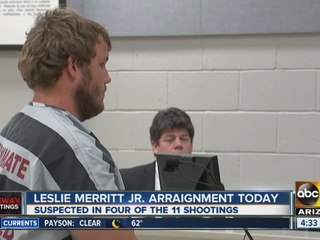 Phoenix freeway shooting suspect arraignment today