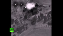 New combat cam footage shows Russian anti-ISIS night-op