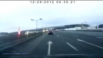 plane crash caught on dashboard camera in Russia