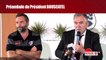 Conférence de presse de René Bouscatel, Ugo Mola et Fabien Pelous