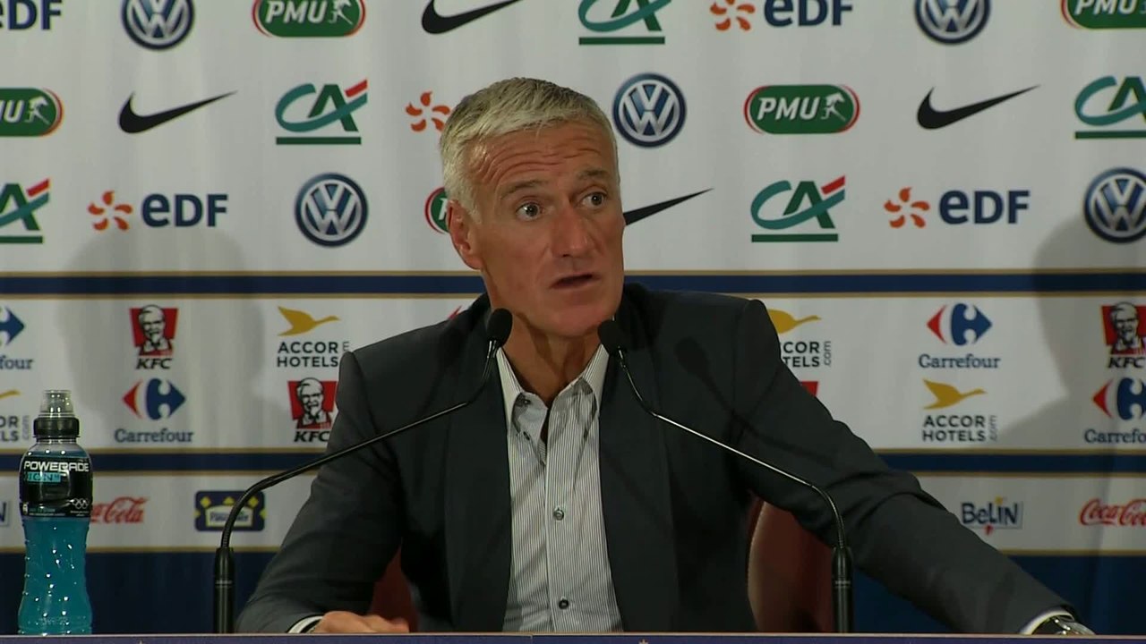Foot - Amicaux - Bleus : Deschamps «Je ne vais pas changer pour changer»