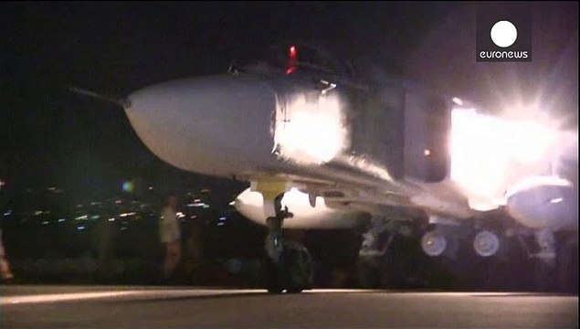 Russian fighter jets target Syrian insurgents