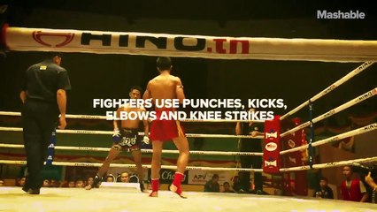 Breathtaking Thai boxing - Watch in slow motion