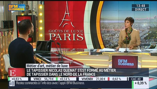 Métiers d'art, Métiers de luxe: Tapissier - 01/10